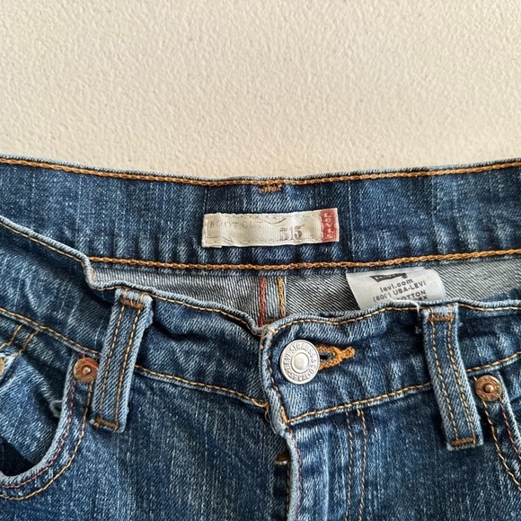 Levi’s 515 Boot Cut Blue Jeans | 8 Short - Picture 2 of 5